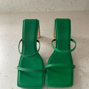Green heels